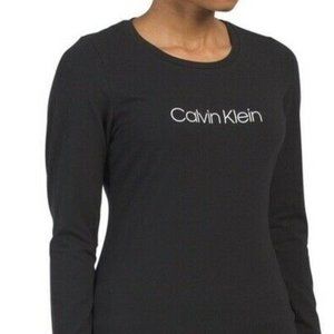 NWT Calvin Klein Women's Pajama Shirt Logo M
